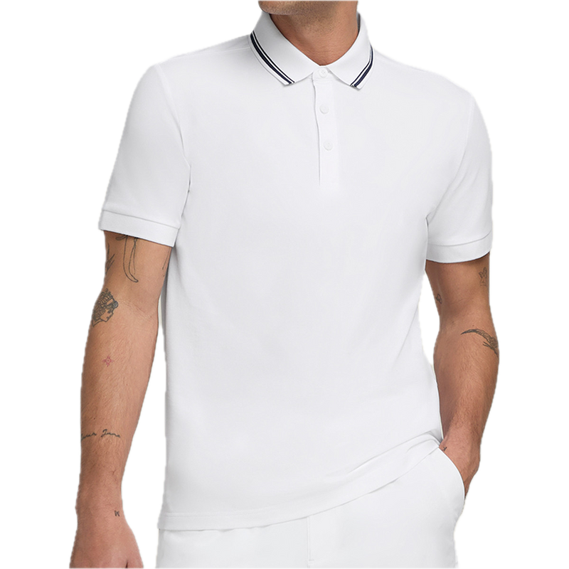 WILSON TEAM PIQUE POLO WHITE MAN