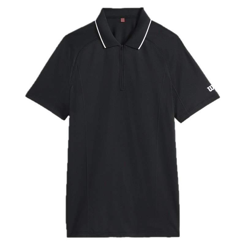 WILSON TEAM SEAMLESS POLO 2.0 BLACK MAN