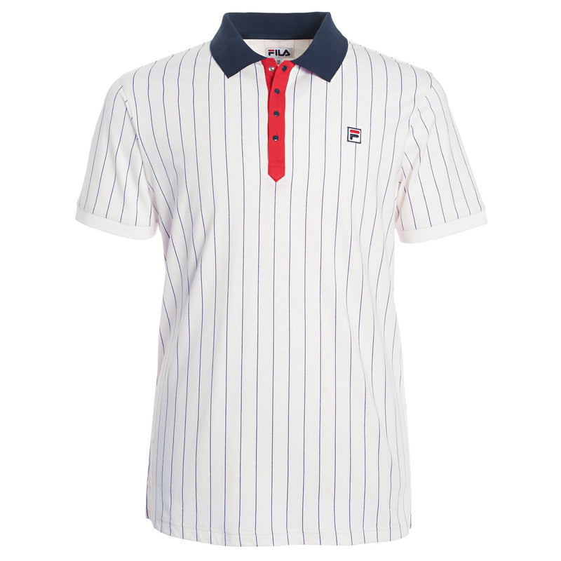 FILA POLO STRIPES WHITE MAN